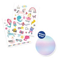 Dětské tetování pro dívky, 40 ks