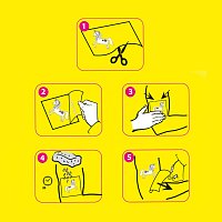 Dětské tetování pro dívky, 40 ks