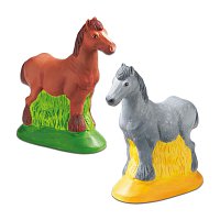 Sádrový komplet - kůň