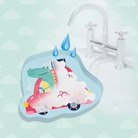 Vodolepky mytí autíček, 6 ks