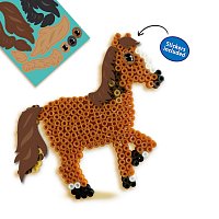 Zažehlovací korálky - koně, 1200 ks