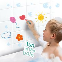 Zábava ve vaně - voskovky, 8 ks