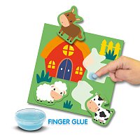 Moje první nalepování zvířátek