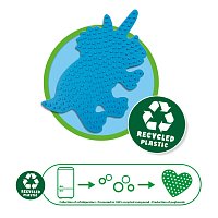 Zažehlovací korálky - triceraptoři, 1200 ks