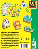 Moje první navlékání dřevěných korálků zvířátek