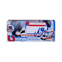 Bburago - Municipal Vehicle, Ambulatní vozidlo a nosítka