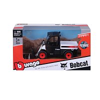 Bburago - FARMLAND, Bobcat Toolcat s paletovou vidlicí + paleta, 10 cm