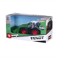 Bburago - FARMLAND, Fendt 1050 Vario s předním nakladačem, 10 cm