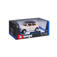 Bburago - Auta HOBBY- Mini Cooper 1969, béžová, 1:18
