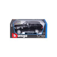 Bburago - Auta HOBBY- Range Rover Sport, černá, 1:18