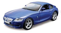 Bburago - Auta HOBBY, BMW Z4 M Coupe, modrá metalíza, 1:32