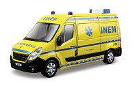 Bburago - EMERGENCY Vozidlo záchranné služby Renault Master 1:50, assort
