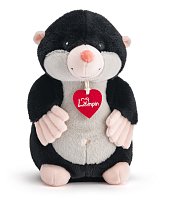 Krtek Kubín, černý, 25cm