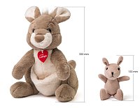 Klokánci Mira & Soni, 28cm