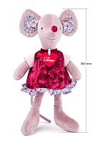 Myška Cilka v šatech, velká, 33cm