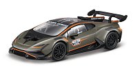 Bburago - RACE, Lamborghini Huracán Super Trofeo EVO2, metal zelená, 1:43