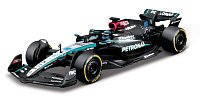 Bburago - RACE Formula F1, Mercedes-AMG F1 W15 Petronas (2024), 63 George Russell, 1:43
