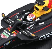 Bburago-RACE Formule F1 v dekorativním boxu, Oracle Red Bull Racing RB20 (2024), #1 Verstappen, 1:43