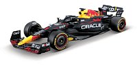 Bburago - RACE Formule F1 s figurkou jezdce, Oracle Red Bull Racing RB19 (2023), #1 Verstappen, 1:24