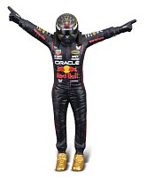 Bburago - RACE Formule F1 s figurkou jezdce, Oracle Red Bull Racing RB19 (2023), #1 Verstappen, 1:24