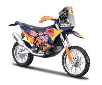 Bburago - Motocykel, CYCLE, Red Bull KTM Rally 2019 (Dakar Rally), 1:18