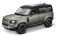 Bburago - Auta HOBBY, 2022 Land Rover Defender 110, zelená metalíza, 1:24
