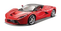 Bburago - RACE+PLAY, Ferrari LaFerrari, červená, 1:24
