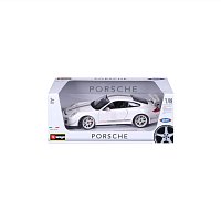 Bburago - Auta HOBBY, Porsche 911 GT3 RS 4.0, bílá, 1:18