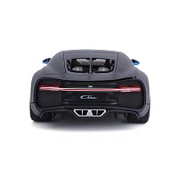 Bburago - Auta HOBBY, Bugatti Chiron, modrá, 1:18