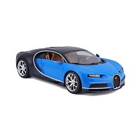 Bburago - Auta HOBBY, Bugatti Chiron, modrá, 1:18