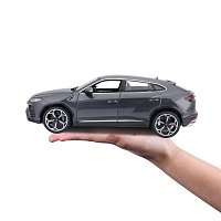 Bburago - Auta HOBBY, Lamborghini Urus, šedá metalíza, 1:18