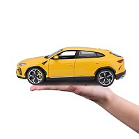 Bburago - Auta HOBBY, Lamborghini Urus, žlutá, 1:18
