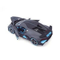 Bburago - Auta HOBBY, Bugatti Divo, matná tmavě šedá, 1:18