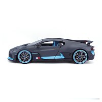 Bburago - Auta HOBBY, Bugatti Divo, matná tmavě šedá, 1:18