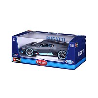 Bburago - Auta HOBBY, Bugatti Divo, matná tmavě šedá, 1:18