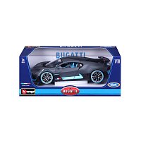 Bburago - Auta HOBBY, Bugatti Divo, matná tmavě šedá, 1:18
