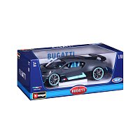 Bburago - Auta HOBBY, Bugatti Divo, matná tmavě šedá, 1:18