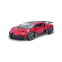Bburago - Auta HOBBY, Bugatti Divo, červená metalíza, 1:18