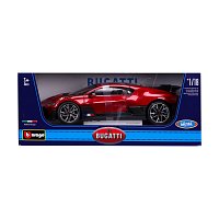Bburago - Auta HOBBY, Bugatti Divo, červená metalíza, 1:18