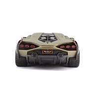 Bburago - Auta HOBBY, Lamborghini Sián FKP 37, matná zelená metalíza, 1:18