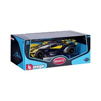 Bburago - Auta HOBBY, Bugatti Bolide, žluto-černá, 1:18