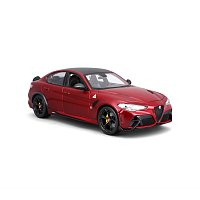 Bburago - Auta HOBBY, Alfa Romeo Giulia GTA, červená metalíza, 1:18