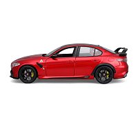 Bburago - Auta HOBBY, Alfa Romeo Giulia GTAm, červená metalíza, 1:18