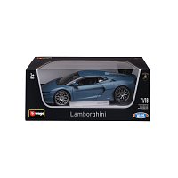 Bburago - Auta HOBBY, Lamborghini Temerario, modrá, 1:18