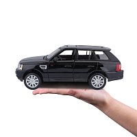 Bburago - Auta HOBBY- Range Rover Sport, černá, 1:18