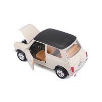 Bburago - Auta HOBBY- Mini Cooper 1969, béžová, 1:18