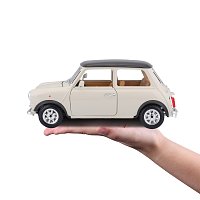 Bburago - Auta HOBBY- Mini Cooper 1969, béžová, 1:18