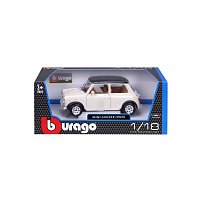 Bburago - Auta HOBBY- Mini Cooper 1969, béžová, 1:18