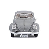 Bburago - Auta HOBBY- Volkswagen Käfer Beetle 1955, šedá, 1:18