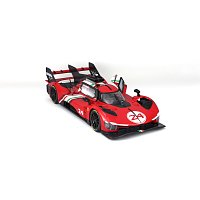 Bburago - RACING, FERRARI 499P MODIFICATA, čevená, 1:18